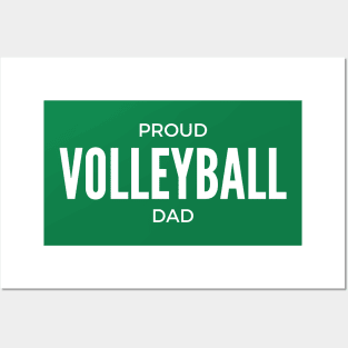 Proud Volleyball Dad Posters and Art